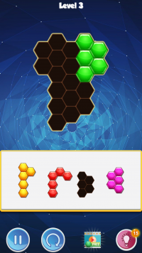 Capture d'écran Hexa-6 Puzzle