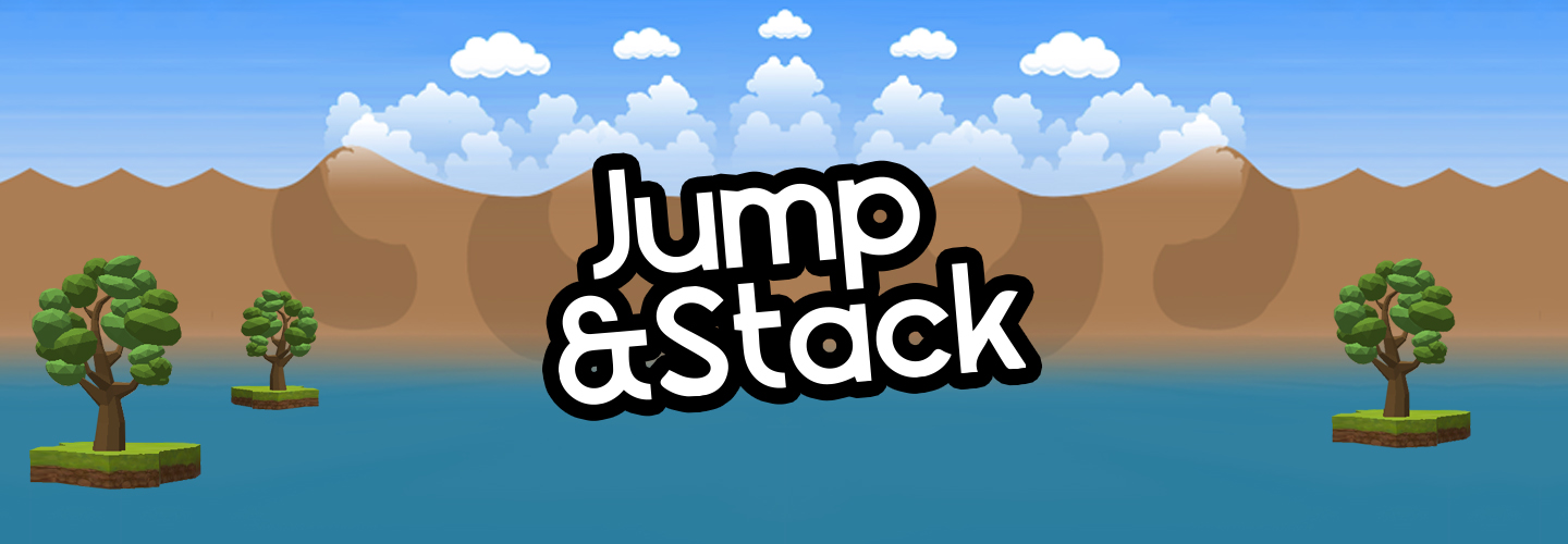 Jump & Stack — jeu d'arcade mobile iOS et Android